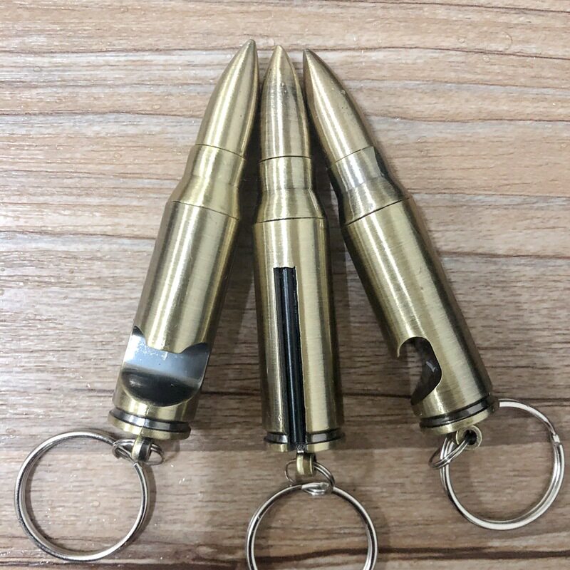 HY-732带酒开子弹万次火柴打火机多功能多次燃烧火柴