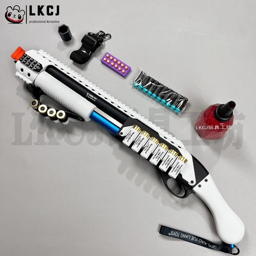 M870P手动抛壳软弹枪喷子玩具枪模型玩具枪仿真儿童男孩玩具枪