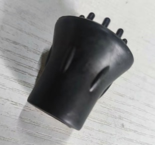 拐杖伞伞头配件登山晴雨伞头防滑橡胶头拐杖伞防滑头14mm中棒通用