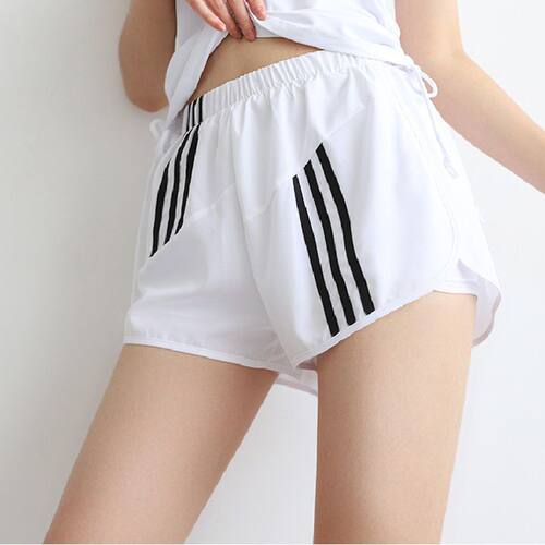 运动短裤女速织带显瘦跑步健身