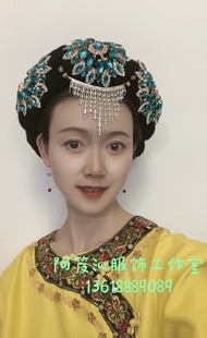 云南丽江纳西族傈僳族普米族少数民族风格头饰