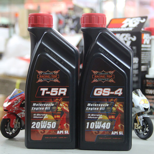 竞技者GS-4摩托车机油API SL矿物质机油10W40发动机润滑油946ML瓶