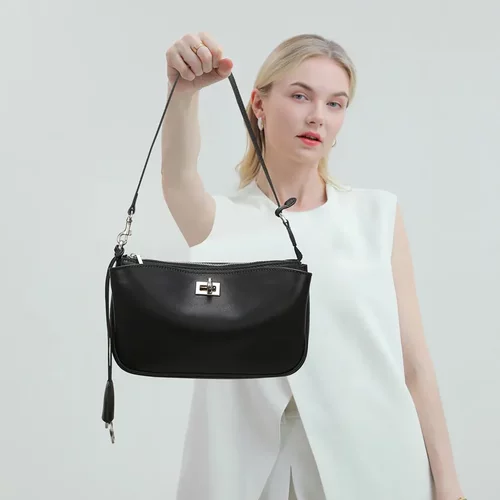 斜挎包时尚植鞣皮rodeo女包高级感百搭腋下包包女新款通勤单肩包