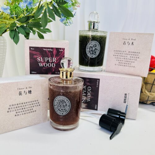 SUPERWOOD磨砂沐浴露留香清洁