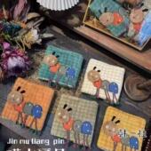 小蚂蚁卡通毛巾浴巾比纯棉吸水高颜值刺绣款 025新款 瑾木良品