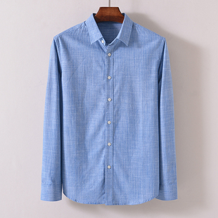 正品 品牌尾货男士 春秋季 断码 衬衫 福利 贴身长袖 基础打底衬衣 特价