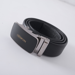 外贸原单男士皮带真皮自动扣腰带时尚休闲商务百搭男牛皮裤带男款