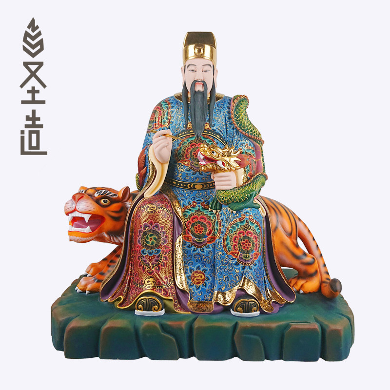 药王孙思邈木雕佛堂圣造