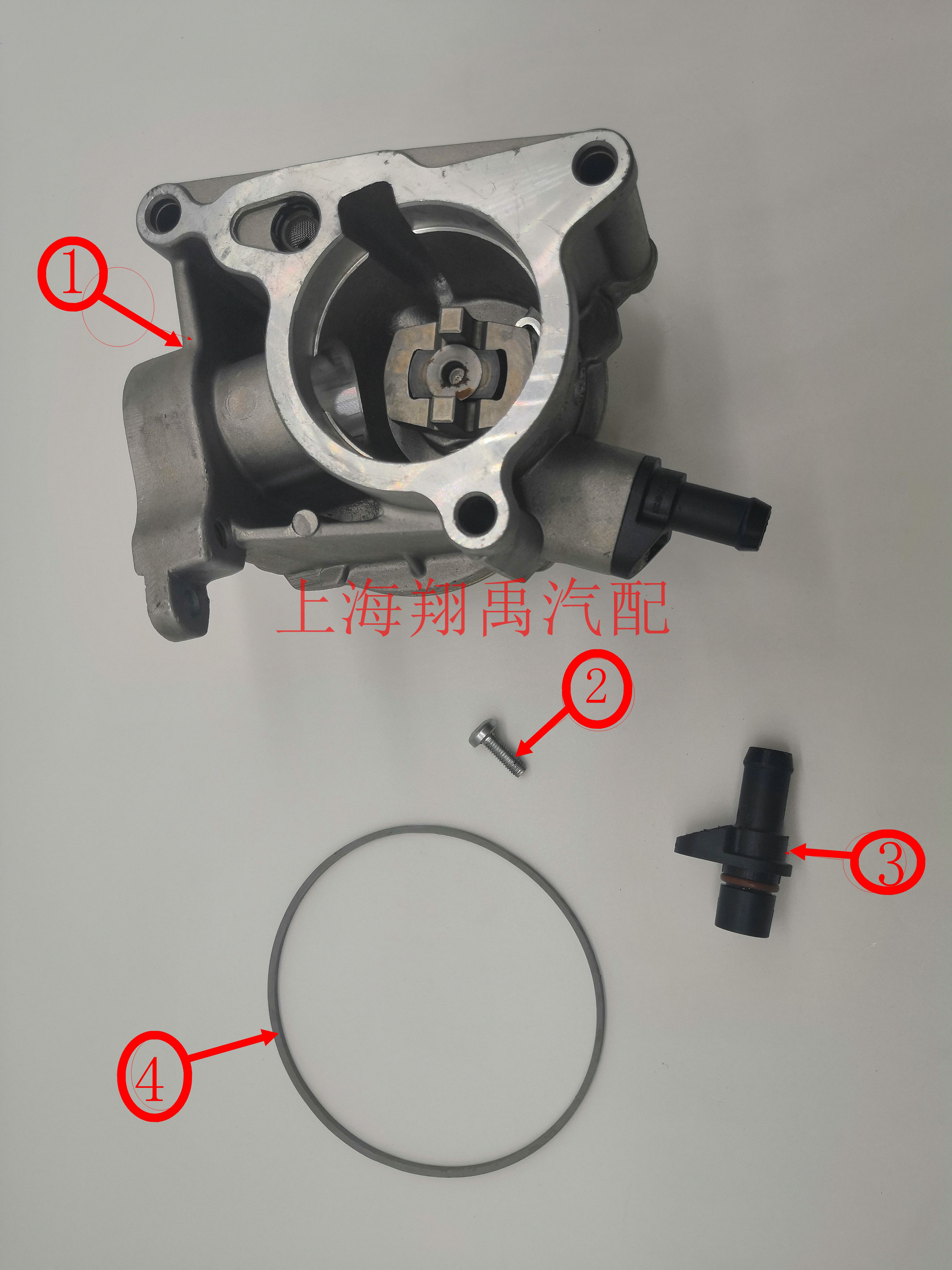 适配A4L Q5 A6L 迈腾 CC 途观 帕萨特 真空泵接头 刹车真空管接头