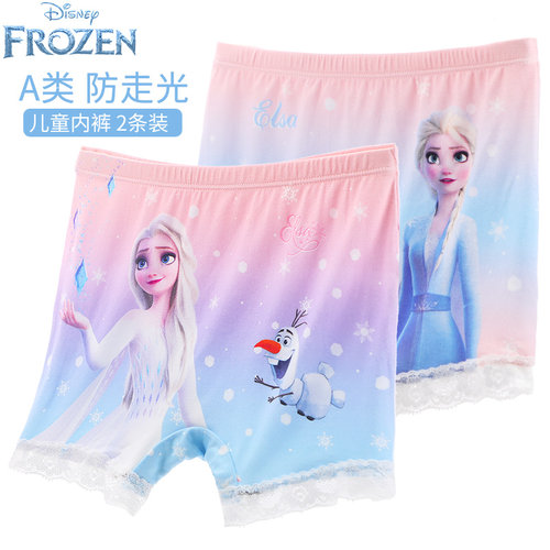 迪士尼冰雪奇缘艾莎女童安全裤