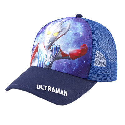 奥特曼男童棒球帽防晒遮阳帽网眼