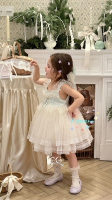 7seven·26春夏季女童网纱蛋糕裙女宝宝仙女背心裙公主裙7809