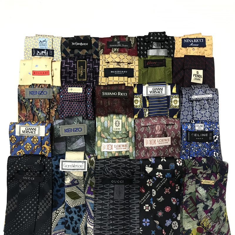 vintage古着中古孤品奢侈大牌复古巴洛克印花刺绣配饰真丝领带G49,服饰配件/皮带/帽子/围巾,领带,淘宝优惠券,粉丝福利购,淘宝优惠卷