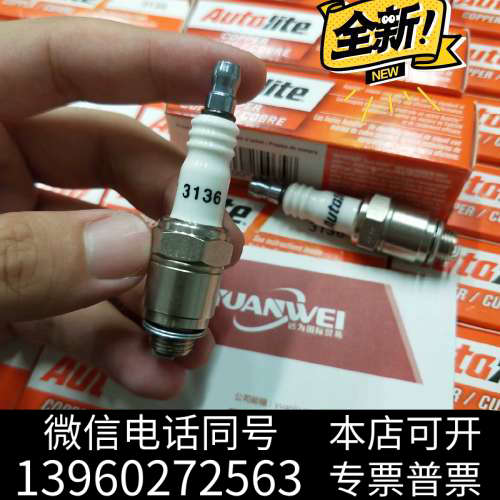 全新Autolite傲特利3136北美燃烧器火花塞配件，锅炉火炉询价