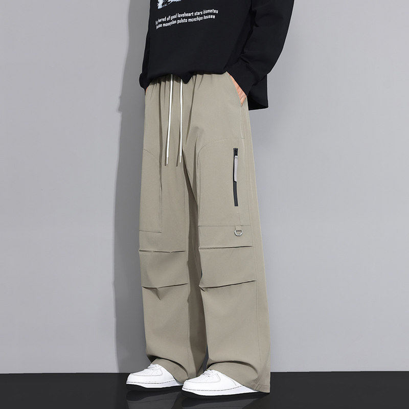 工装裤男宽松直筒2025秋季潮流百搭运动休闲裤Q29158-特P30，男装工装外套，星座610（原A335）