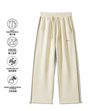 条纹直筒卫裤男春2026美式高街宽松阔腿运动休闲长裤Z9999-P45，男装休闲裤，星座610（原A335）