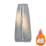 加厚直筒休闲卫裤男2026冬保暖加绒运动阔腿防寒裤JR29183-P40，男装休闲裤，星座610（原A335）