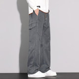 美式裤男士春季新款宽松潮流百搭垂感直筒休闲长裤K6675-P55，男装休闲裤，星座610（原A335）