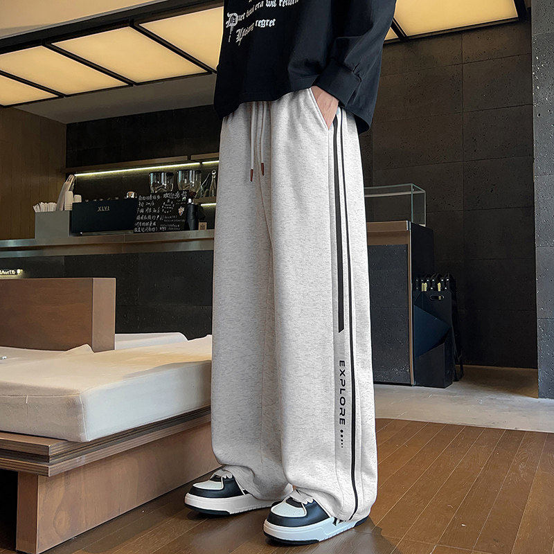 2025秋季休闲裤子潮流直筒长裤青少年运动卫裤Q29165-特P35，男装休闲裤，星座610（原A335）