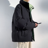 三防面料冬天男宽松帅气外套立领羽绒棉服加厚保暖面包服M666-P75，男装棉衣，星座610（原A335）