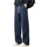 休闲裤男士潮流百搭直筒阔腿裤2025年冬季宽松运动长裤JR806-P48，女装休闲裤，星座610（原A335）