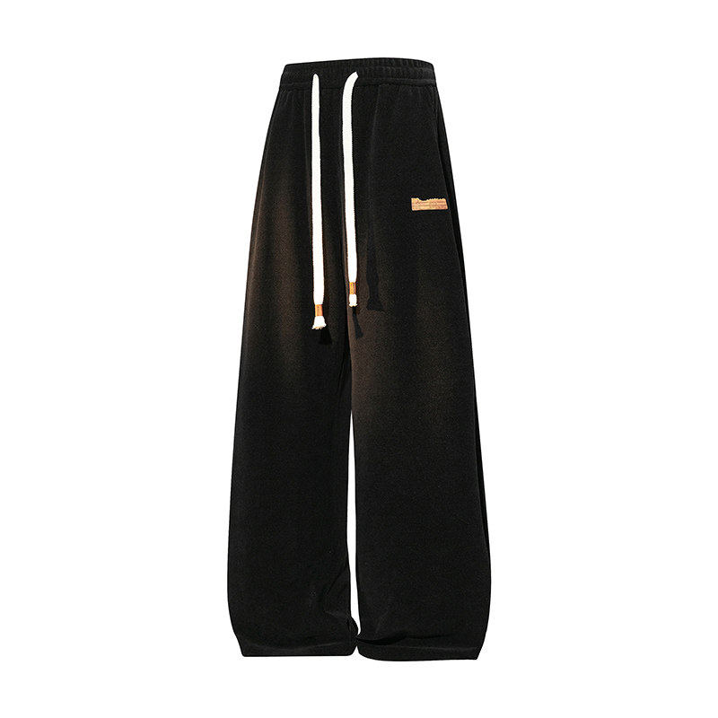 男款2026秋季新款直筒运动裤阔腿裤休闲长裤宽松卫裤Q29155-特P35，男装休闲裤，星座610（原A335）