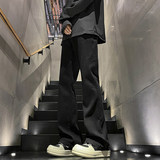 2025年港风秋冬美式ins高街小众百搭休闲百搭微喇牛仔裤K1930-P45，男装牛仔裤，星座610（原A335）