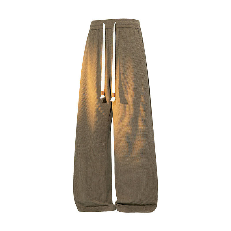 休闲裤秋季2026新款青少年宽松直筒阔腿裤子男款Q29156-特P35，男装休闲裤，星座610（原A335）