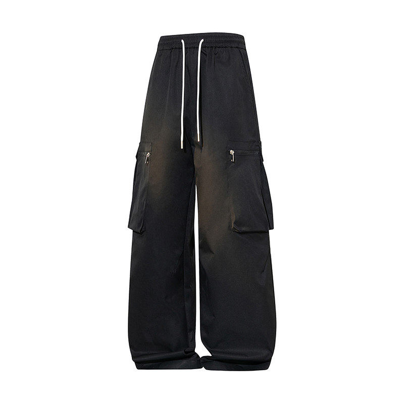 2026新款工装裤男春季直筒宽松休闲裤美式潮长裤Q29176-特P38，男装工装外套，星座610（原A335）