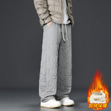 棉裤男冬季加绒加厚防寒休闲裤子宽松保暖滑雪长裤JR29185-P40，男装棉衣，星座610（原A335）