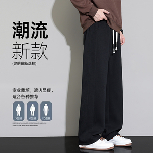 休闲裤男生运动裤宽松卫裤秋季2025新款潮流时尚长裤Z6901-P38图片