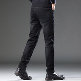 高端秋冬牛仔裤男士修身小脚潮流2025新款休闲长裤子男款K878-P50，男装牛仔裤，星座610（原A335）