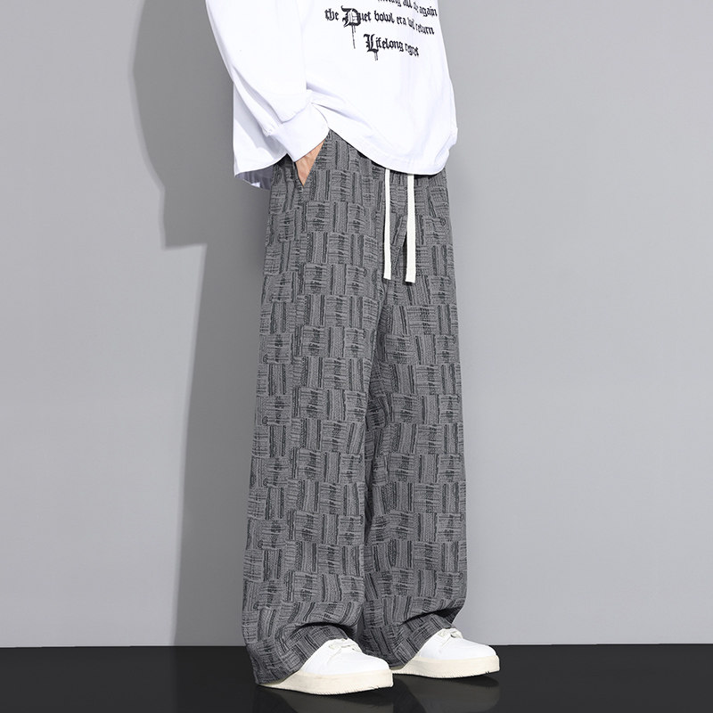 垂感裤子男士2025新款阔腿裤秋季新款青少年休闲长裤Q29152-特P30，男装休闲裤，星座610（原A335）