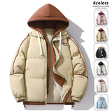 冬季新款棉衣外套男女百搭休闲假两件连帽面包棉服潮MY0888-P82，男装棉衣，星座610（原A335）