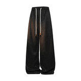 肌理感裤子男2026春季新款阔腿休闲直筒百搭长裤Q29151-特P32，男装休闲裤，星座610（原A335）