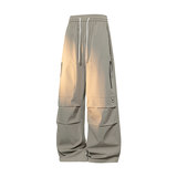 工装裤子男款秋季美式伞兵休闲裤潮牌青少年宽松长裤Q29158-特P30，男装工装外套，星座610（原A335）