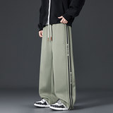 运动卫裤男士春季2026新款宽松直筒休闲男生裤Q29167-特P32，男装休闲裤，星座610（原A335）