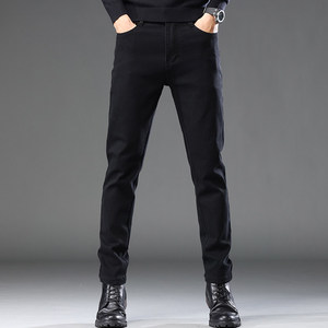 秋冬高品质牛仔裤男直筒修身弹力休闲百搭青年水洗长裤子K878-P50，男装牛仔裤，星座610（原A335）