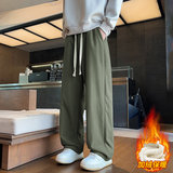 2026新款冬男士休闲裤宽松直筒加绒加绒加厚运动裤JR29181-特P36，女装休闲裤，星座610（原A335）