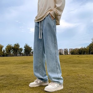 牛仔裤男士春季新款直筒宽松百搭休闲长裤修身潮牌运动裤TS02-P45图片