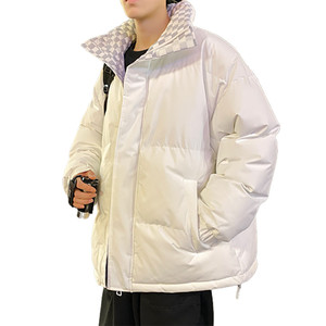 三防面料冬天男宽松立领加厚防寒面包服棉袄休闲外套韩版M666-P75图片