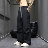 休闲裤男秋季工装裤男宽松直筒潮流百搭运动休闲裤Q29158-特P30，男装工装外套，星座610（原A335）