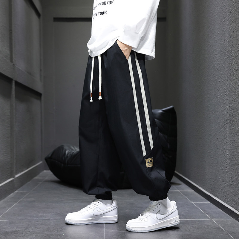 美式休闲长裤男秋季2025新款直筒宽松阔腿运动裤Q29160-特P30，女装休闲裤，星座610（原A335）