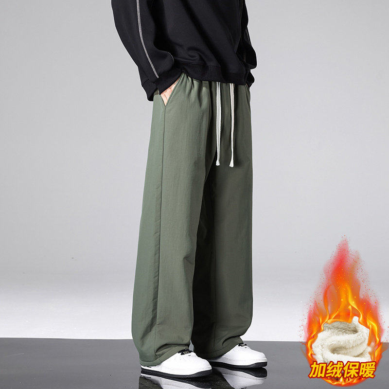 2026新款直筒宽松石墨烯加绒加厚休闲运动长裤JR29181-特P36，女装休闲裤，星座610（原A335）
