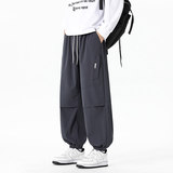 秋新款工装束脚裤子男款青少年潮流百搭宽松休闲长裤Q29157-特P30，男装工装外套，星座610（原A335）