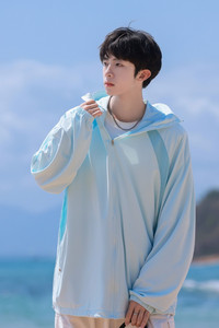 防晒衣男夏季薄款外套轻薄透气防紫外线冰丝钓鱼防晒服FS069-P48图片