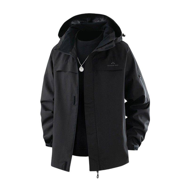 山系冲锋衣男外套2025秋新款户外防风防水登山服夹克Q5573-P68,男装夹克,星座610（原A335）