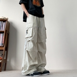 工装裤子男女同款夏速干冰丝运动休闲直筒裤腿伞兵裤K2701-P40，商品下架区，星座610（原A335）