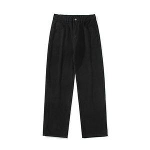 春季新款直筒牛仔裤男士时尚韩版青少年百搭阔腿长裤子TS115-P45图片