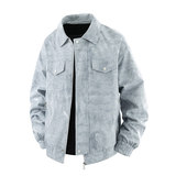 美式外套男款2025秋季宽松cleanfit翻领夹克休闲男装Q5556-P78，男装夹克，星座610（原A335）